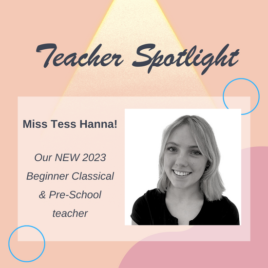 Meet the Teachers: Miss Tess Hanna